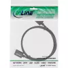 InLine DisplayPort 1.4 kabelis plonas, 8K4K, juodas, auksuoti kontaktai, 0,5 m