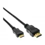 InLine HDMI mini laidas, High Speed HDMI, AM/CM, auksuoti kontaktai, 0,5 m