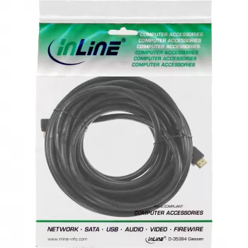 InLine HDMI mini laidas, High Speed HDMI, AM/CM, auksuoti kontaktai, 0,5 m