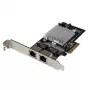StarTech.com dviejų prievadų PCI Express (PCIe x4) Gigabit Ethernet serverio adapterio tinklo plokštė – Intel i350 NIC