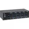 KVM Desktop Switch InLine 63654I 4 prievadų dviejų monitorių DP 1.2 4K USB 3.0 garso
