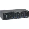 InLine KVM stalinių kompiuterių perjungiklis 62654I 4 prievadų Dviejų monitorių HDMI 4K USB 3.0 Garsas