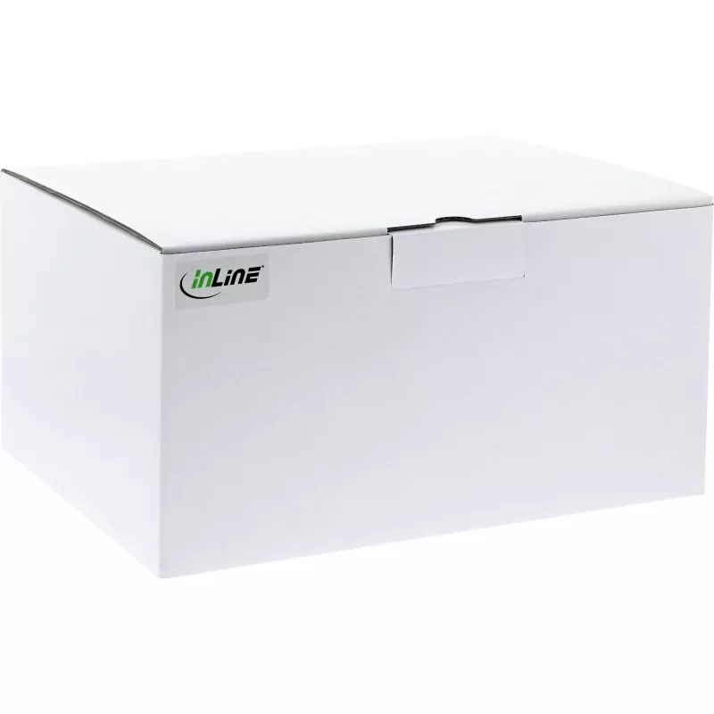 InLine KVM stalinių kompiuterių perjungiklis 62654I 4 prievadų Dviejų monitorių HDMI 4K USB 3.0 Garsas