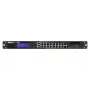 QNAP QGD-1600 valdomas Gigabit Ethernet (10/100/1000) 1U juodos, pilkos spalvos