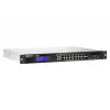 QNAP QGD-1600 valdomas Gigabit Ethernet (10/100/1000) 1U juodos, pilkos spalvos