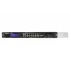 QNAP QGD-1600 valdomas Gigabit Ethernet (10/100/1000) 1U juoda, pilka