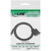 InLine HDMI-DVI laidas HDMI patinas / DVI patinas 18+1 juodas 0,3 m