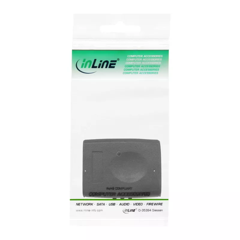 InLine HDMI adapteris HDMI A lizdas / lizdas su auksuotais kontaktais, 4K2K