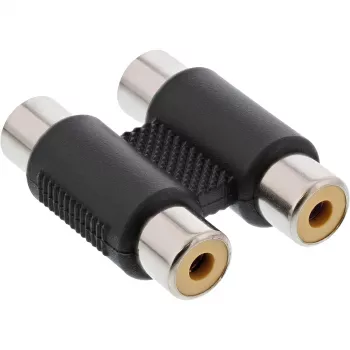 Garso adapteris 2x RCA moteriška / moteriška InLine 99318