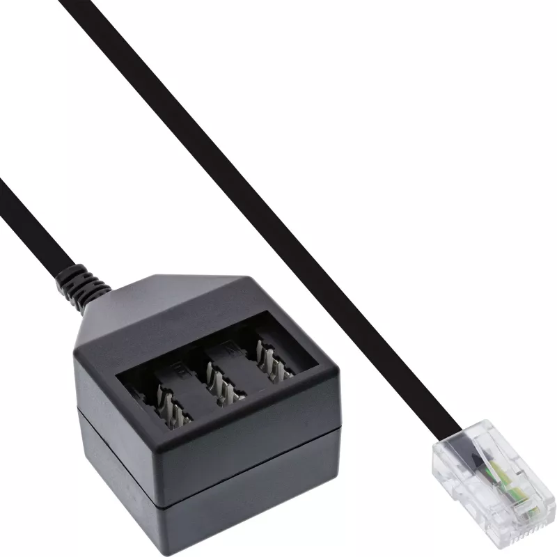 InLine TAE adapterio laidas RJ45 kištukas - TAE NFN lizdas 69942