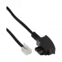 InLine TAE-F German laidas, skirtas Telekom/Siemens TAE-F German / RJ11 6P4C M/M, 10 m