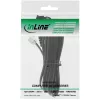 InLine TAE-F German laidas, skirtas Telekom/Siemens TAE-F German / RJ11 6P4C M/M, 10 m