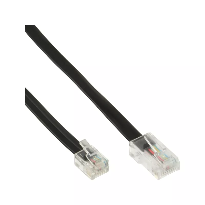 InLine modulinis kabelis RJ45 8P6C – RJ12 6P6C tėvas / tėvas 3 m