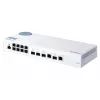 QNAP QSW-M408-2C tinklo jungiklis Valdomas L2 10G Ethernet (100/1000/10000) Baltas