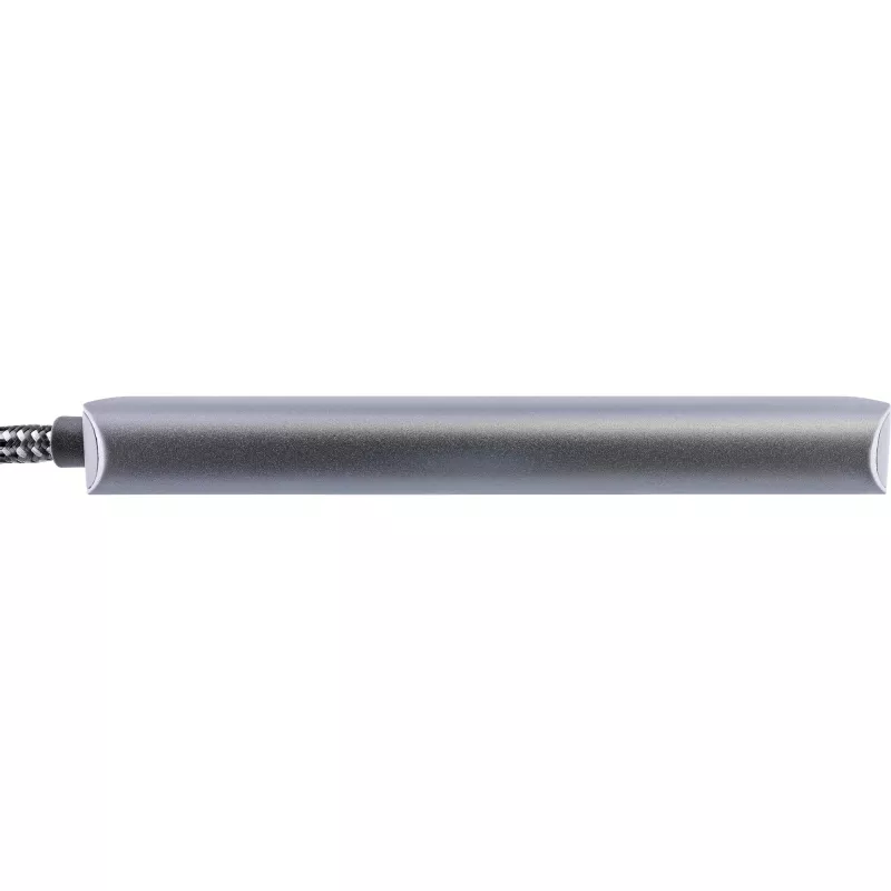 InLine USB 3.2 šakotuvas, USB-C į 4x USB A 10Gb/s, aliuminis, pilkas