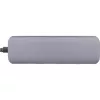 InLine USB 3.2 šakotuvas, USB-C į 4x USB A 10Gb/s, aliuminis, pilkas