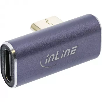 InLine USB4 adapteris, USB-C kištukas/lizdas vertikalus dešinėn/kairėn kampuotas