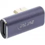 InLine USB4 adapteris, USB-C kištukas/lizdas vertikalus dešinėn/kairėn kampuotas