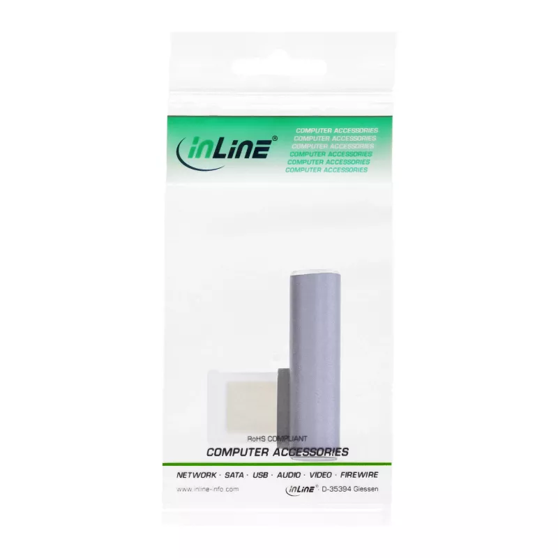 InLine USB4 adapteris, USB-C kištukas/lizdas vertikalus dešinėn/kairėn kampuotas
