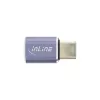 InLine USB4 adapteris USB-C kištukas/lizdas aliuminis pilkas 35900A