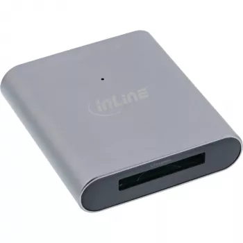„InLine“ kortelių skaitytuvas USB 3.2 USB-C arba USB-A, CFexpress B tipo kortelėms