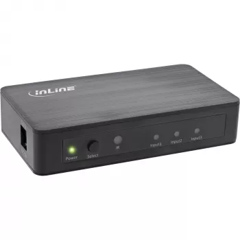 InLine HDMI jungiklis, 3 prievadų, 4K2K@60Hz, HDCP 2.2