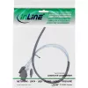 InLine plonas SAS kabelis, SFF-8654 į 4x SATA 7 kontaktų, 12Gb/s, 0,5m