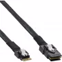 InLine plonas SAS kabelis, SFF-8654 į Mini SAS SFF-8087, 12Gb/s, 0,5m