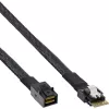 InLine plonas SAS laidas InLine 24Gb/s SFF-8654 į Mini SAS HD SFF-8643 1m