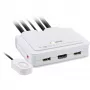 InLine kabelinis KVM jungiklis, 2 prievadų, HDMI, 4K, USB, garso