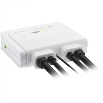 InLine kabelis KVM Switch, 2-port, Displayport 1.2, 4K, USB, Audio