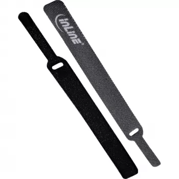 Kilpiniai kabelių dirželiai InLine 12×150 mm, 10 vnt., juodi