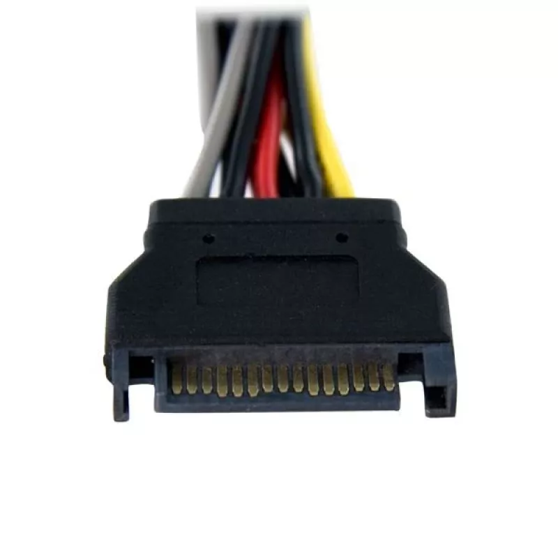 StarTech.com 6 colių SATA maitinimo Y skirstytuvo kabelio adapteris - M/F