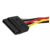 StarTech.com 6 colių SATA maitinimo Y skirstytuvo kabelio adapteris - M/F