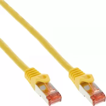InLine komutacinis kabelis S/FTP PiMF Cat.6 250MHz PVC varis geltonas 2m