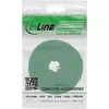 Kabelių raiščiai su užsegimu „kablys-kilpa“ InLine Band 16 mm, 10 m, žalias