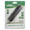 USB šakotuvas InLine Smart Hub 7 prievadų USB 3.0 ir 2.0 su greito įkrovimo prievadu