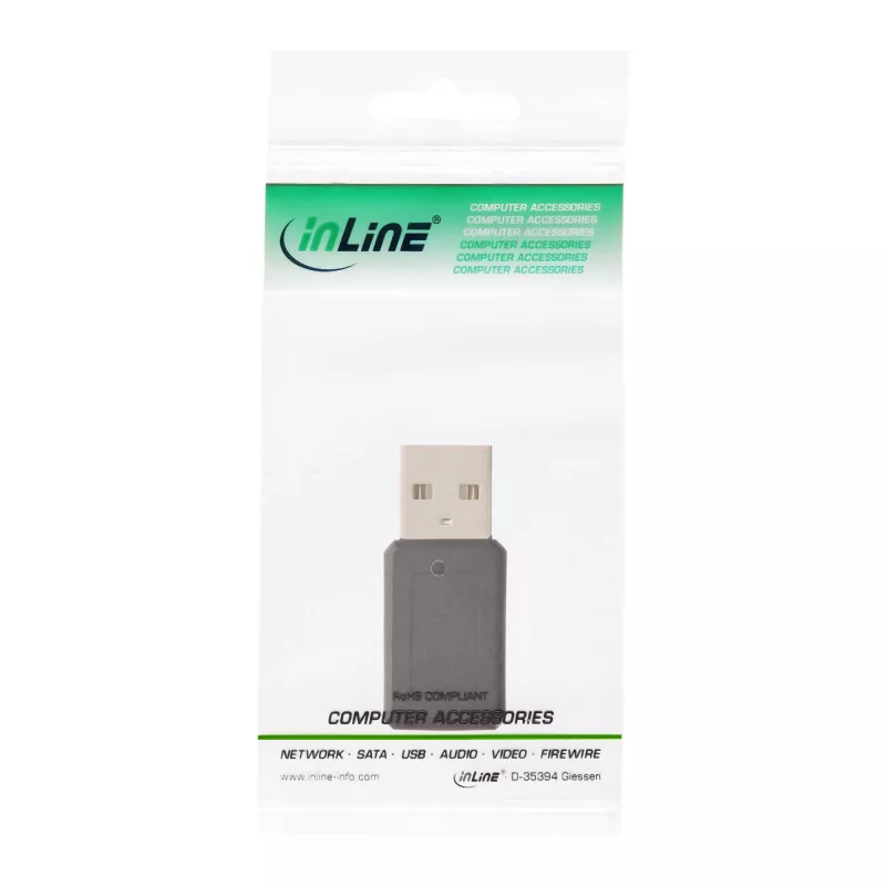 InLine Micro-USB adapteris USB A kištukas į Micro-USB B lizdas 31612