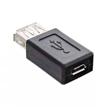 Micro-USB adapteris InLine 31613 USB A lizdas į Micro-USB B patelę