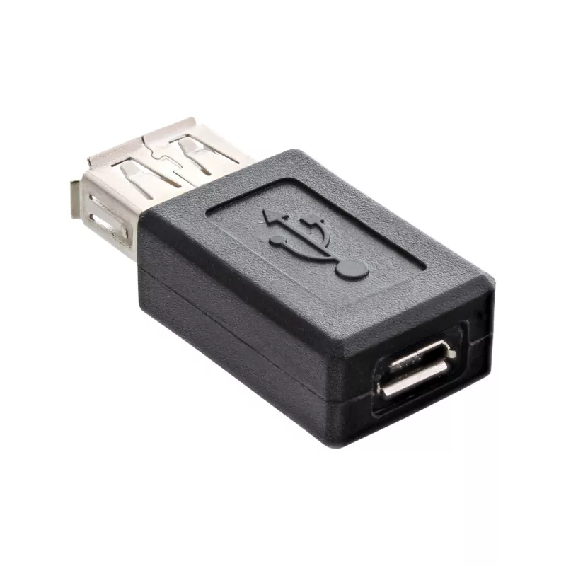 Micro-USB adapteris InLine 31613 USB A lizdas į Micro-USB B patelę