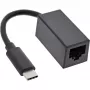 InLine USB 3.2 Gigabit Ethernet tinklo adapterio laidas, USB-C