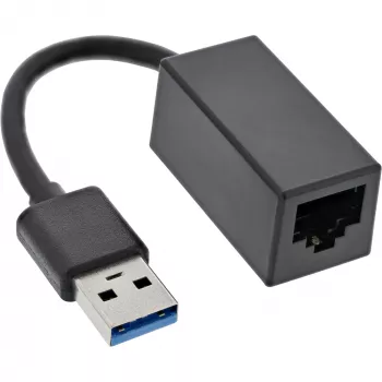 InLine USB 3.2 Gigabit eterneto tinklo adapterio laidas, USB-A