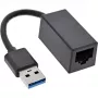 InLine USB 3.2 Gigabit eterneto tinklo adapterio laidas, USB-A