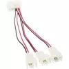InLine PC ventiliatoriaus adapterio laidas 12 V / 5 V iki 3 ventiliatoriams 33005A