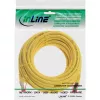 InLine komutacinis kabelis S/FTP PiMF Cat.6 250MHz PVC copper Geltona 30m