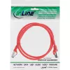 InLine komutacinis kabelis, S/FTP (PiMf), Cat.8.1, 2000 MHz, be halogenų, raudonas, 2 m
