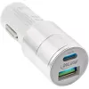 InLine USB automobilinis įkroviklis maitinimo adapteris Quick Charge 3.0, baltas
