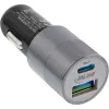 InLine USB automobilinis įkroviklis maitinimo adapteris Quick Charge 3.0, juodas