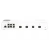 QNAP QSW-M2106-4S tinklo jungiklis Valdomas L2 2.5G Ethernet (100/1000/2500) Baltas
