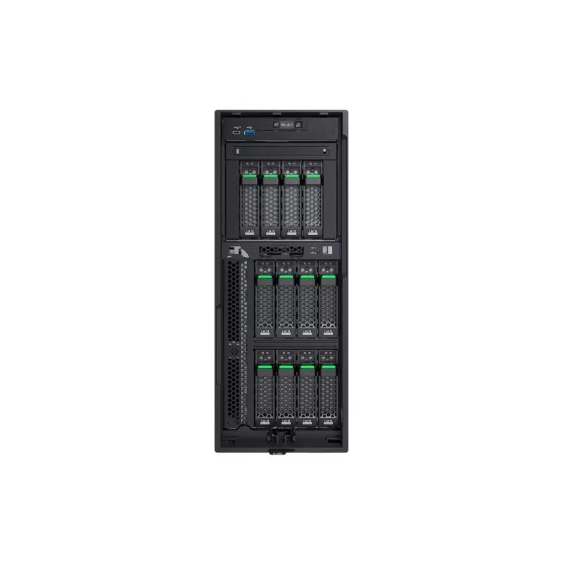 Fujitsu PRIMERGY TX1330 M5 serveris bokštinis Intel Xeon E E-2388G 3.2 GHz 32 GB DDR4-SDRAM 500 W